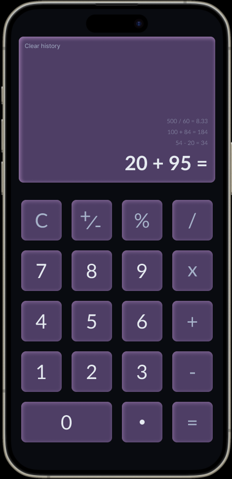 Image of calculator project